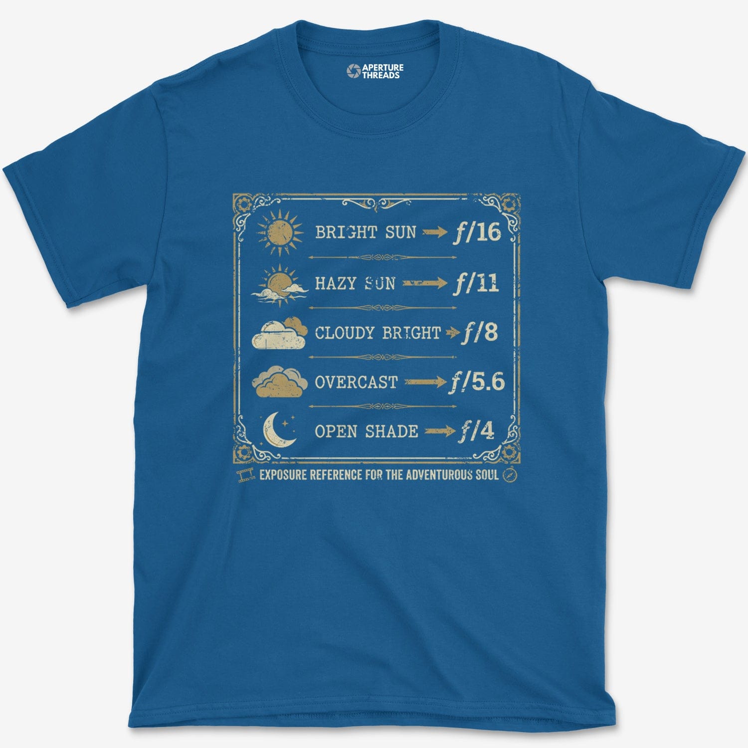T-Shirt Royal / S Exposure Reference T-Shirt