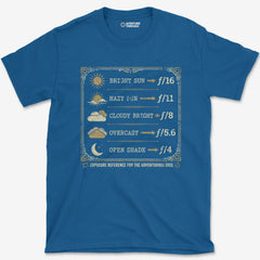 T-Shirt Royal / S Exposure Reference T-Shirt