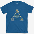 T-Shirt Royal / S Exposure Triangle T-Shirt