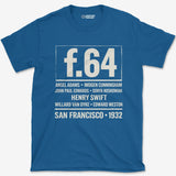 T-Shirt Royal / S f.64 T-Shirt