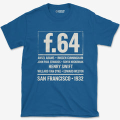 T-Shirt Royal / S f.64 T-Shirt