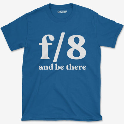 T-Shirt Royal / S f8 & Be There T-Shirt