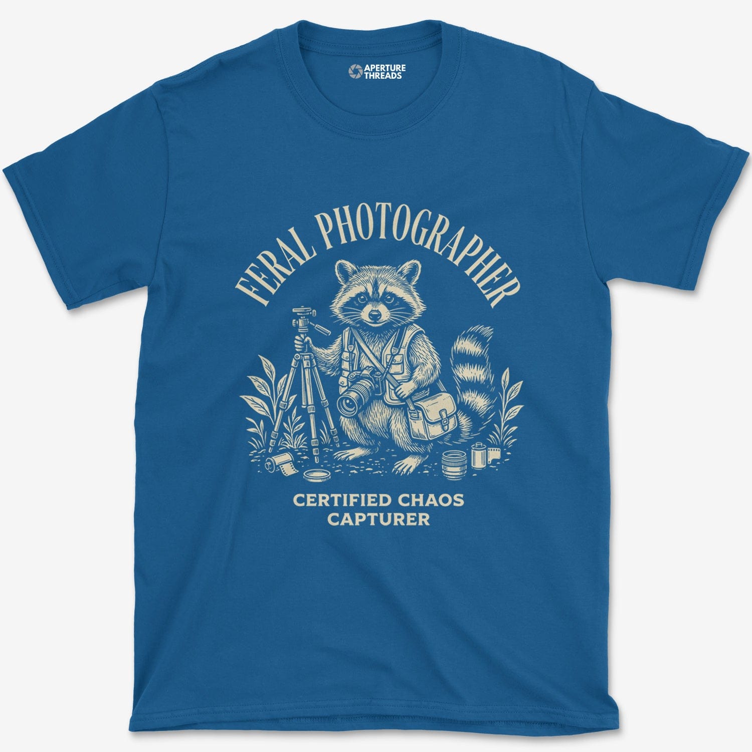 T-Shirt Royal / S Feral Photographer T-Shirt