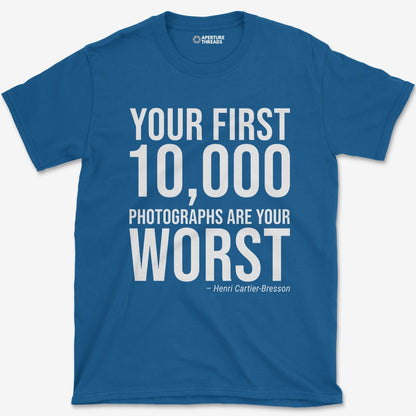 T-Shirt Royal / S First 10000 T-Shirt