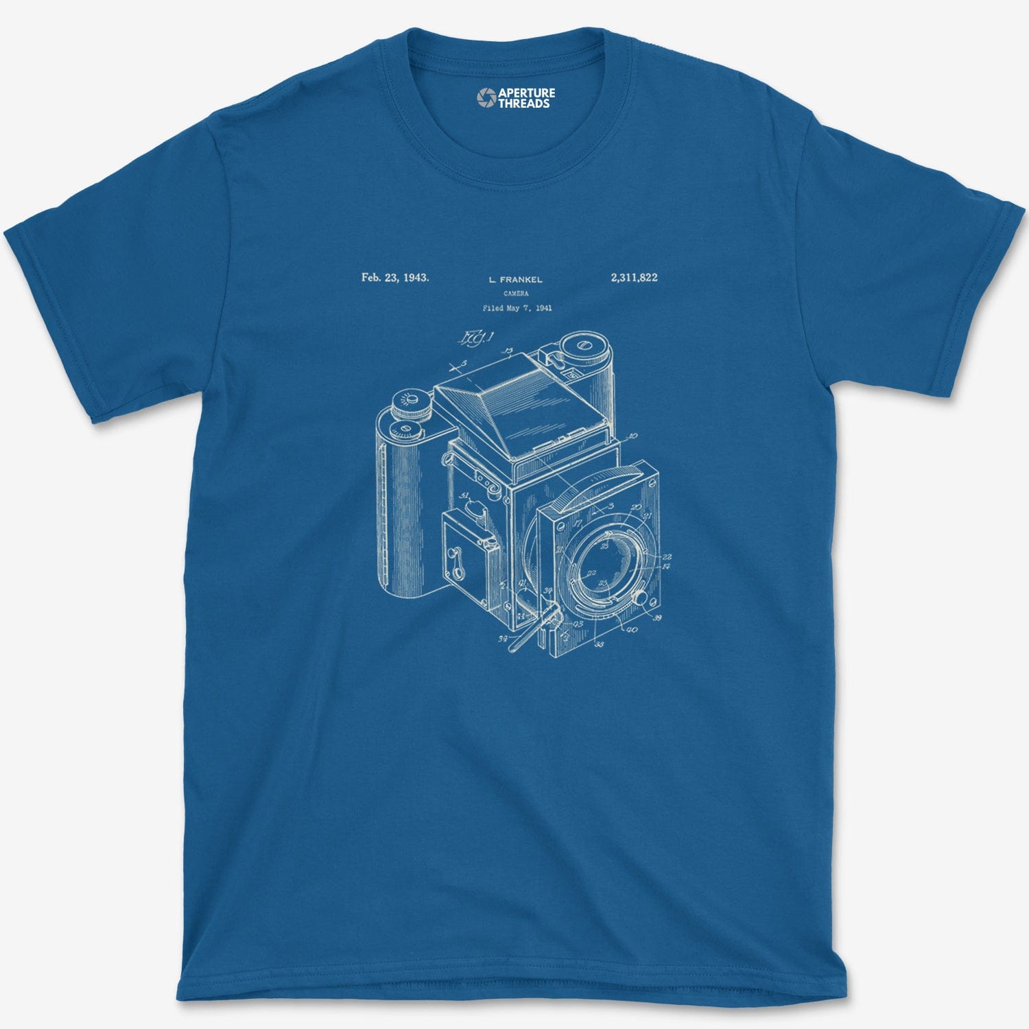 T-Shirt Royal / S Franklin Blueprint T-Shirt