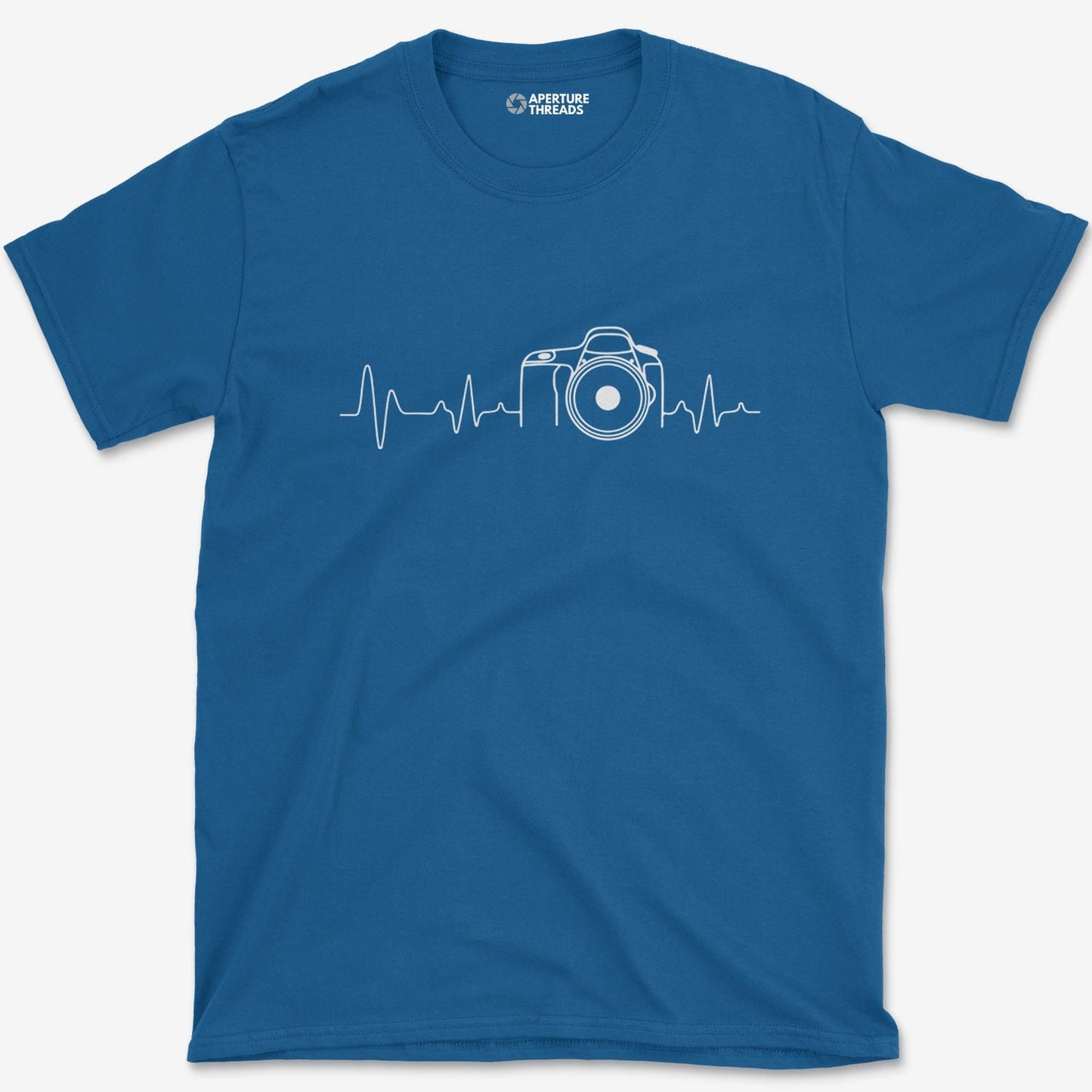 T-Shirt Royal / S Heartbeat Modern T-Shirt