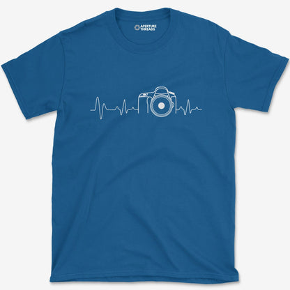 T-Shirt Royal / S Heartbeat Modern T-Shirt
