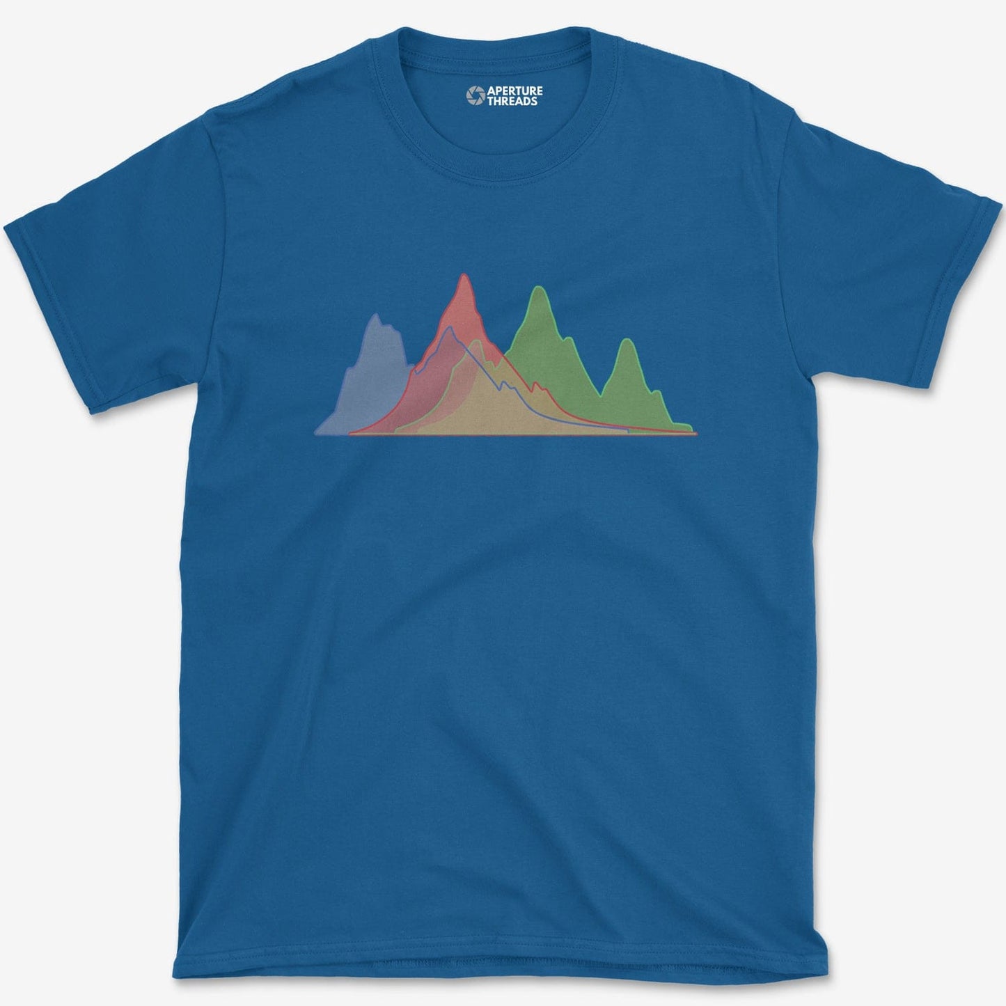 T-Shirt Royal / S Histogram T-Shirt