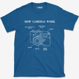 T-Shirt Royal / S How Cameras Work T-Shirt