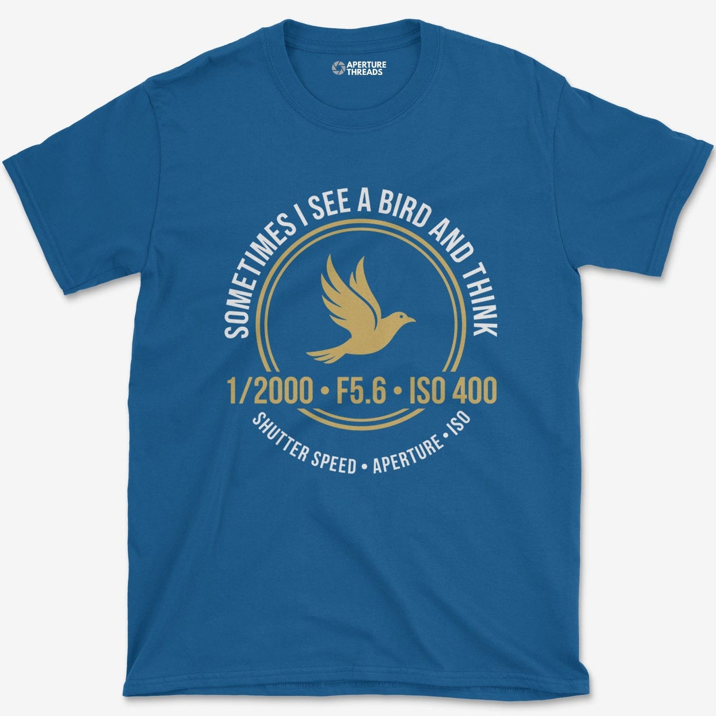 T-Shirt Royal / S I See A Bird T-Shirt