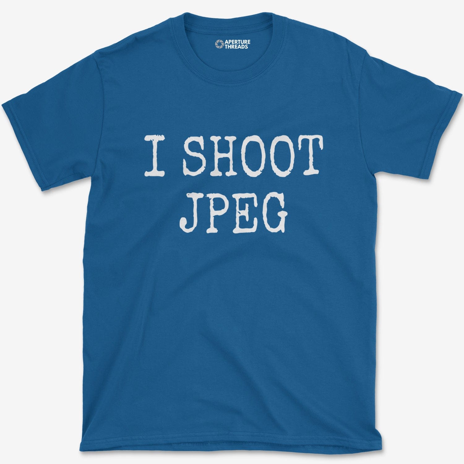 T-Shirt Royal / S I Shoot JPEG T-Shirt