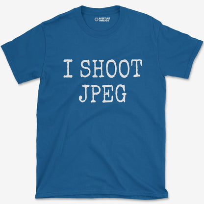 T-Shirt Royal / S I Shoot JPEG T-Shirt