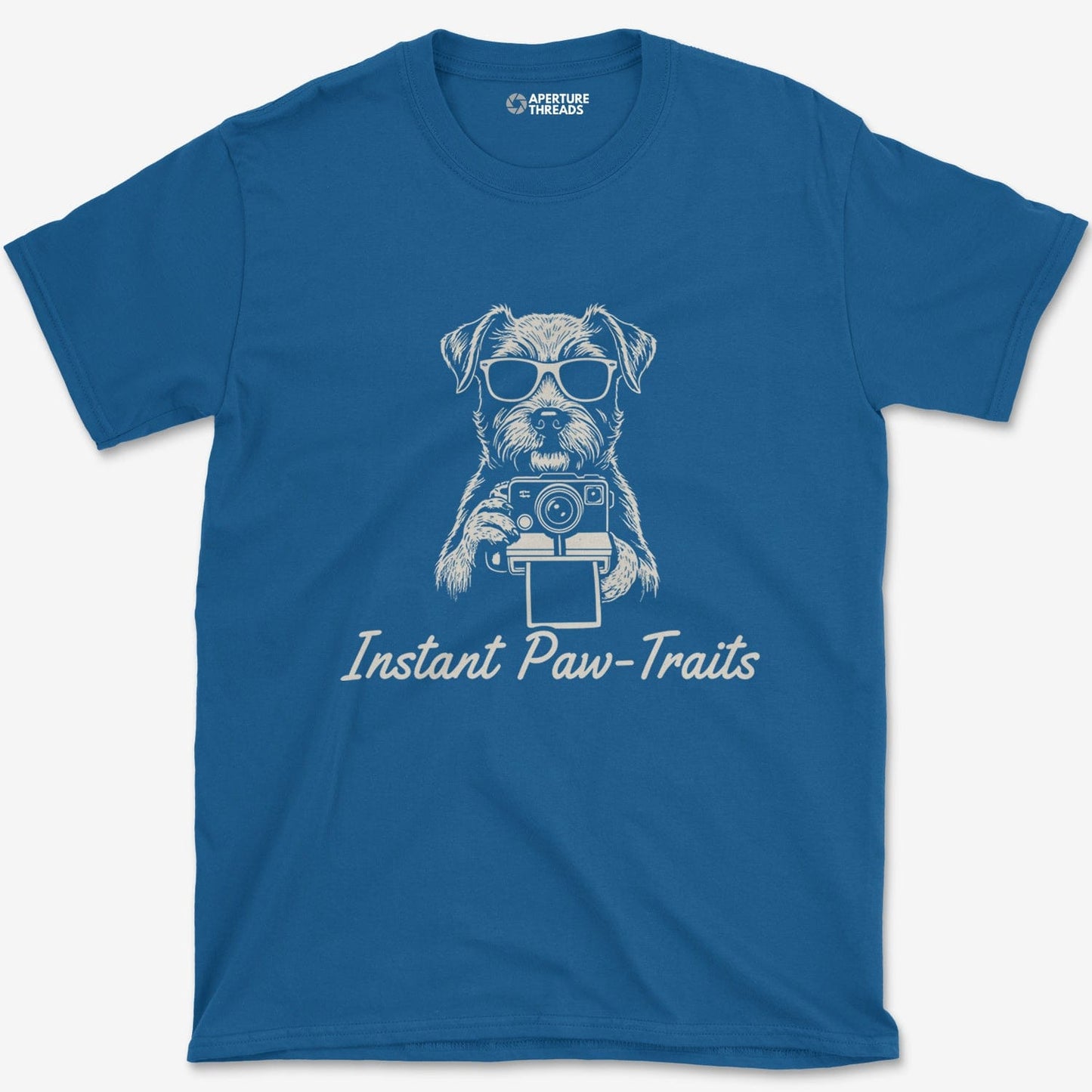 T-Shirt Royal / S Instant Paw-Traits T-Shirt