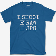 T-Shirt Royal / S JPG RAW T-Shirt