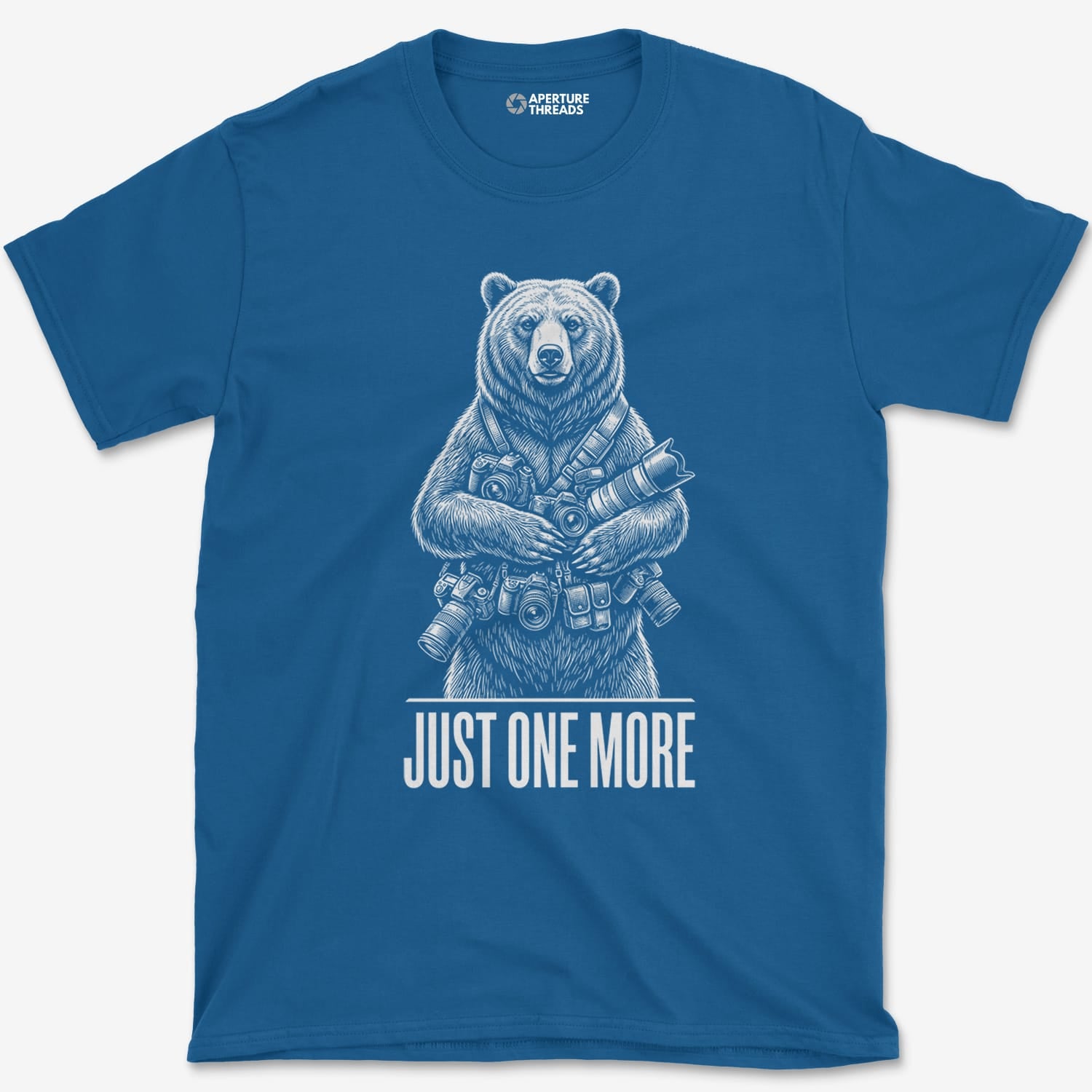 T-Shirt Royal / S Just One More Grizzly T-Shirt