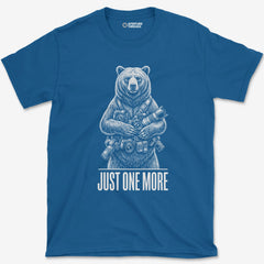 T-Shirt Royal / S Just One More Grizzly T-Shirt