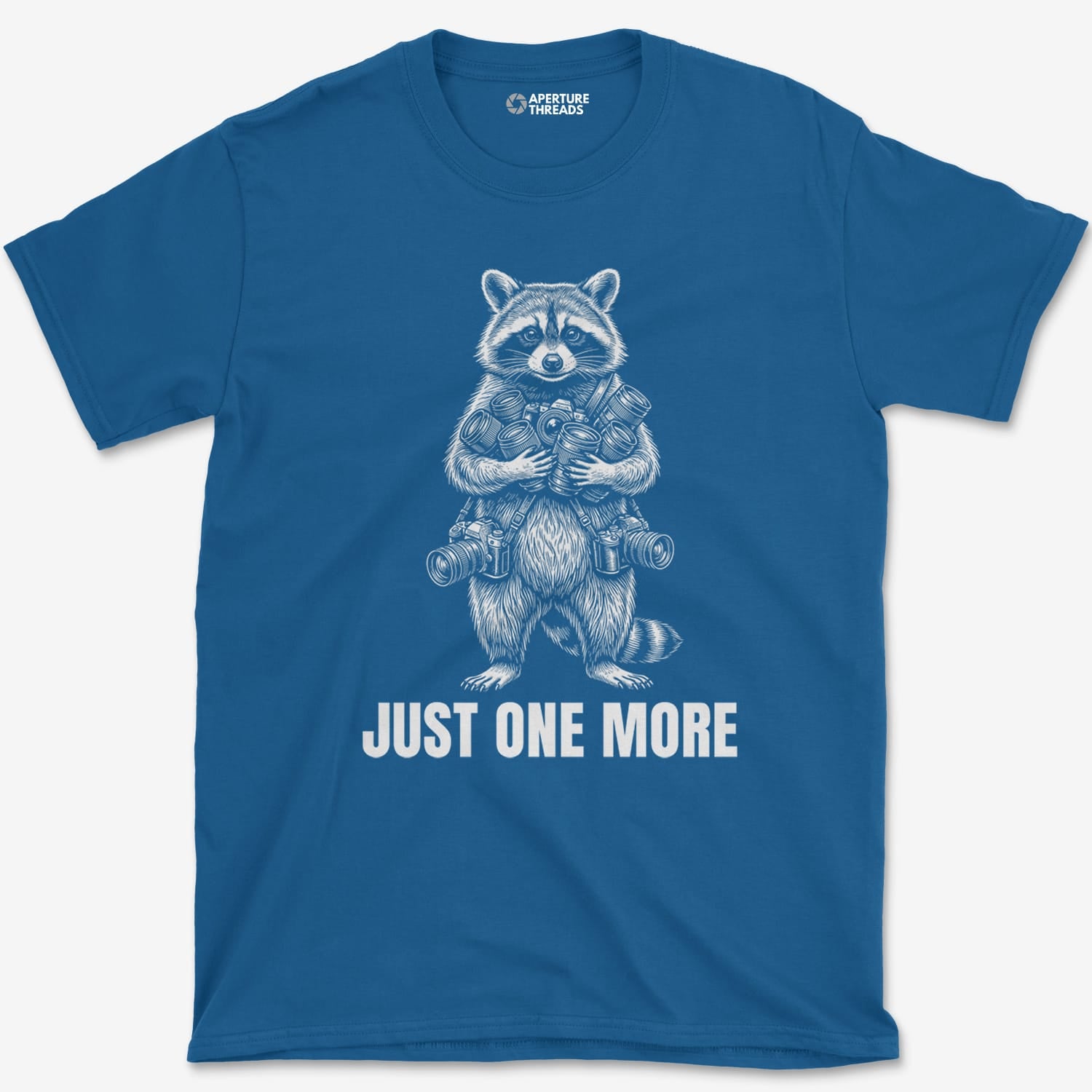 T-Shirt Royal / S Just One More Raccoon T-Shirt