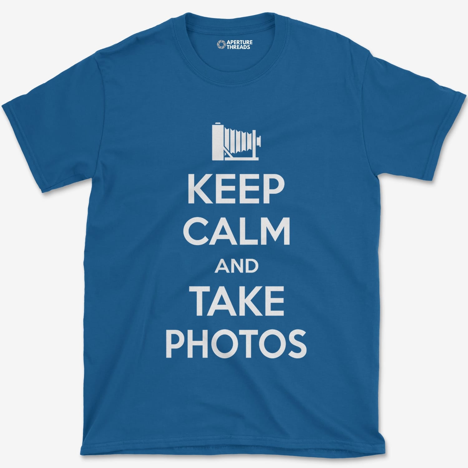 T-Shirt Royal / S Keep Calm Large Format T-Shirt