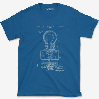 T-Shirt Royal / S Kende Blueprint T-Shirt