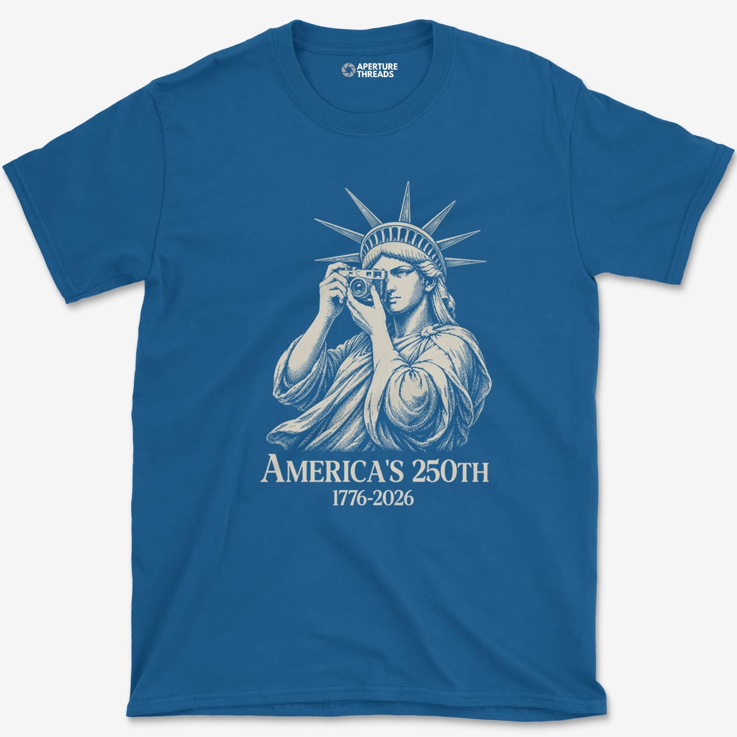 T-Shirt Royal / S Lady Rangefinder 250th T-Shirt