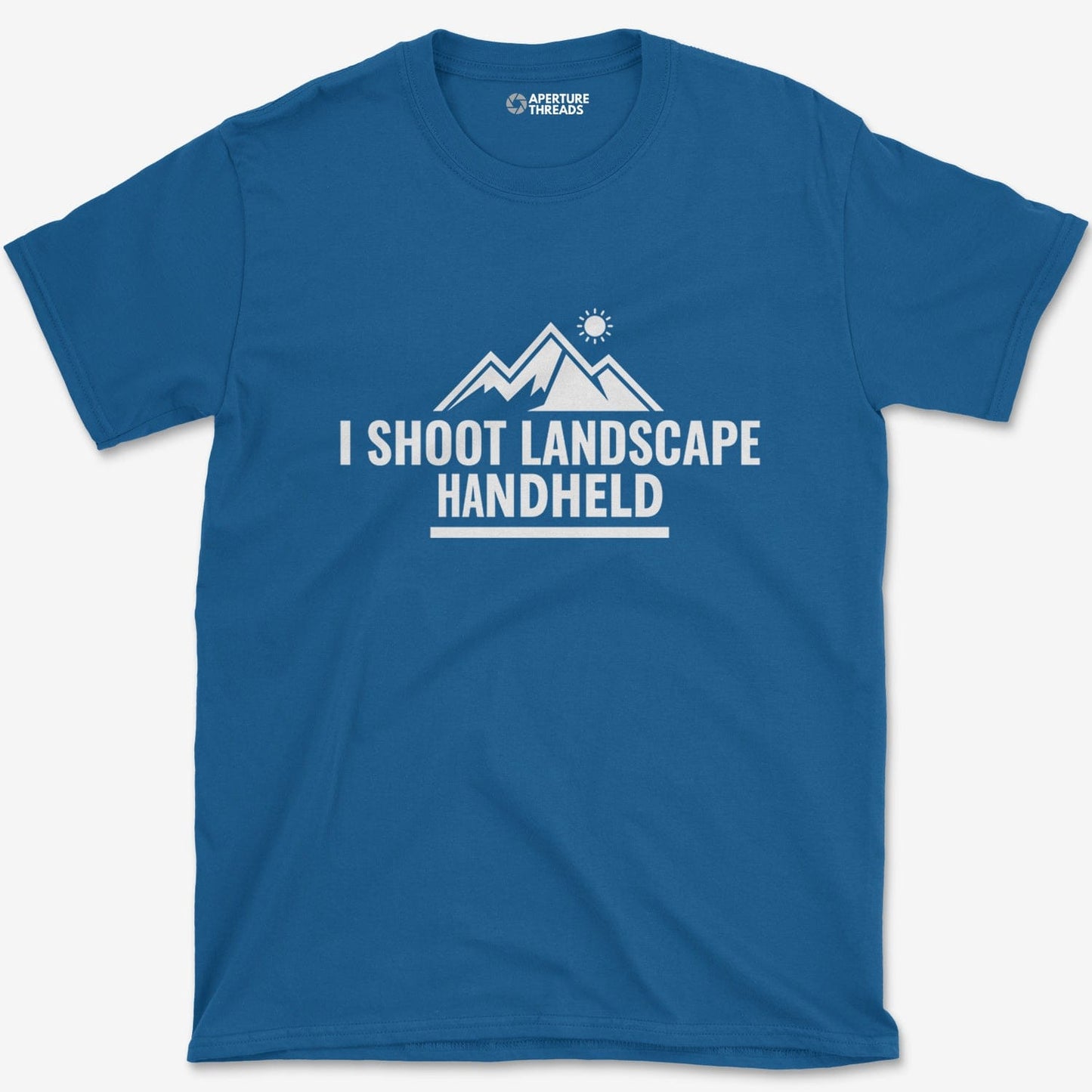 T-Shirt Royal / S Landscape Handheld T-shirt