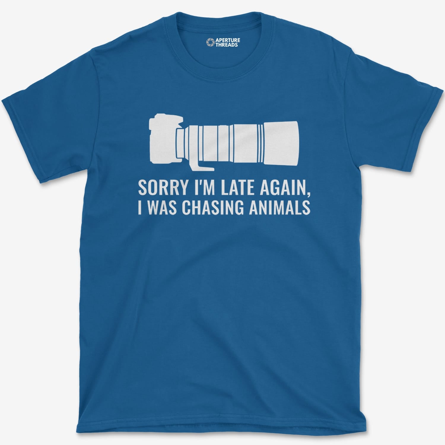 T-Shirt Royal / S Late Again T-Shirt