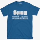 T-Shirt Royal / S Late Again T-Shirt