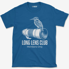 T-Shirt Royal / S Long Lens King Fisher T-Shirt
