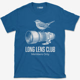 T-Shirt Royal / S Long Lens Warbler T-Shirt