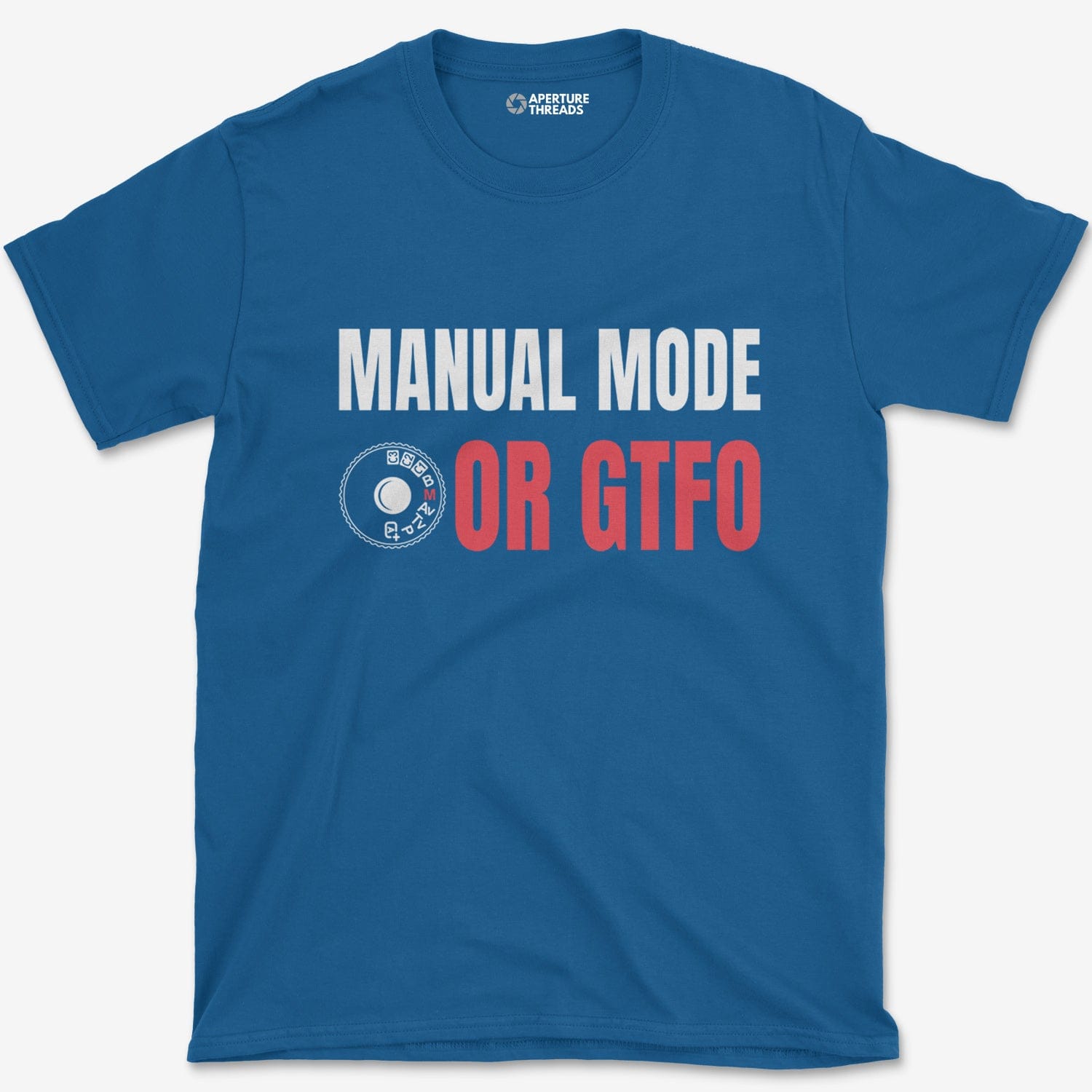 T-Shirt Royal / S Manual Or Nothing T-Shirt