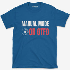 T-Shirt Royal / S Manual Or Nothing T-Shirt
