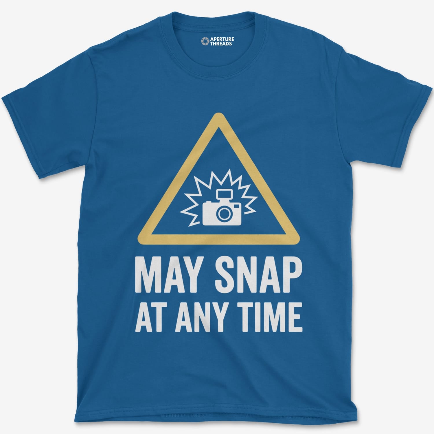 T-Shirt Royal / S May Snap T-Shirt