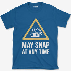 T-Shirt Royal / S May Snap T-Shirt