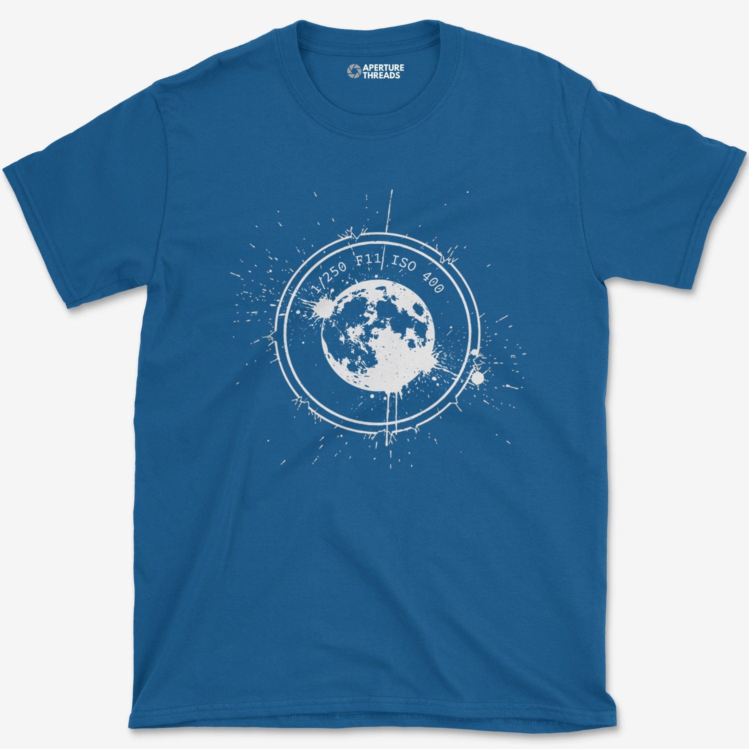 T-Shirt Royal / S Moon Splash T-Shirt
