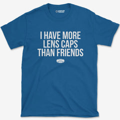 T-Shirt Royal / S More Lens Caps T-Shirt