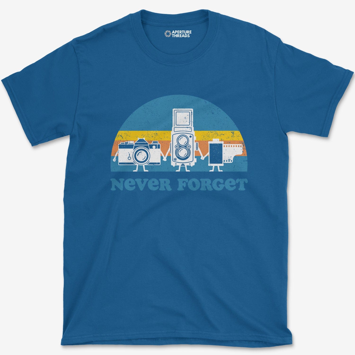 T-Shirt Royal / S Never Forget T-Shirt