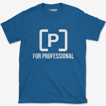 T-Shirt Royal / S P For Professional T-Shirt