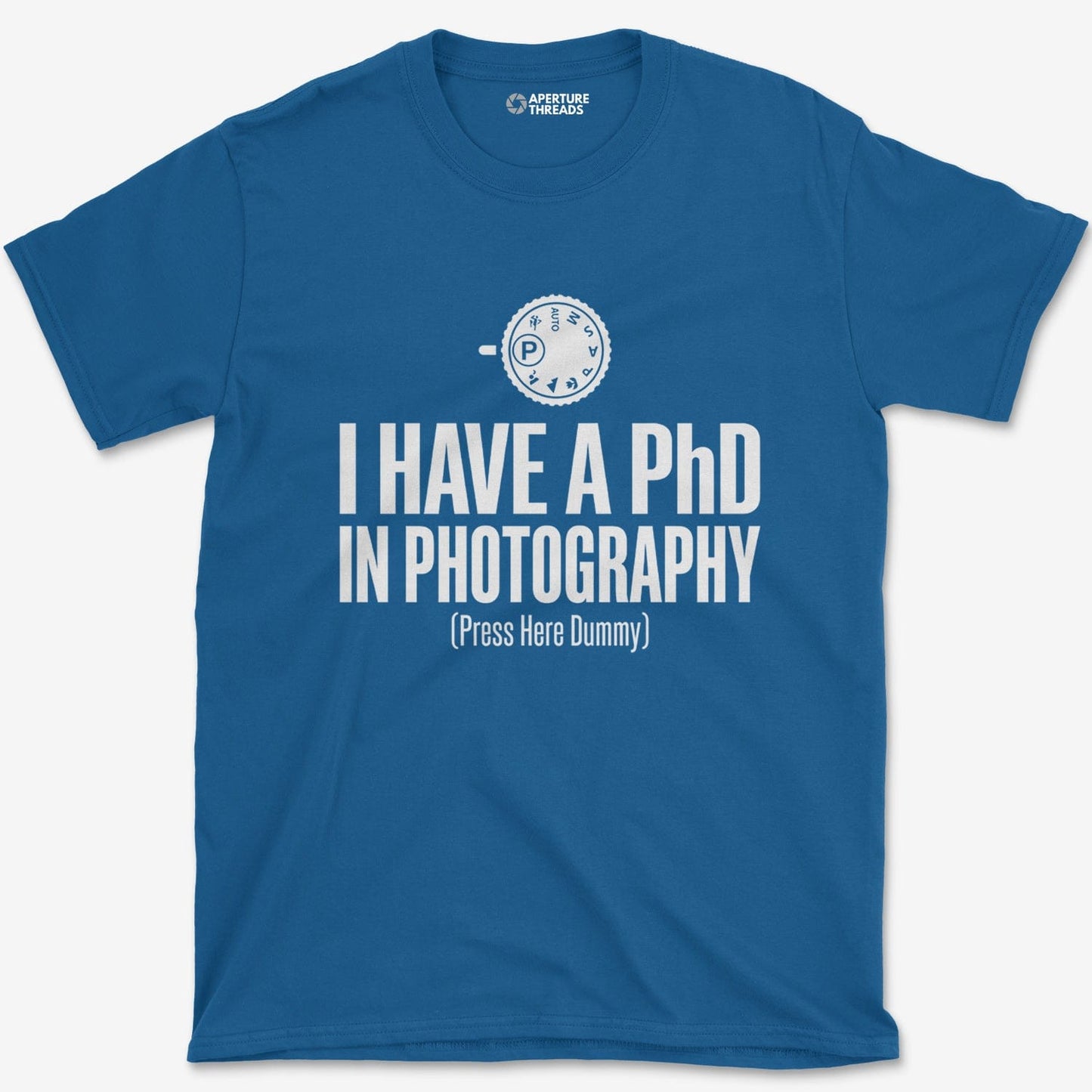 T-Shirt Royal / S PhD T-Shirt