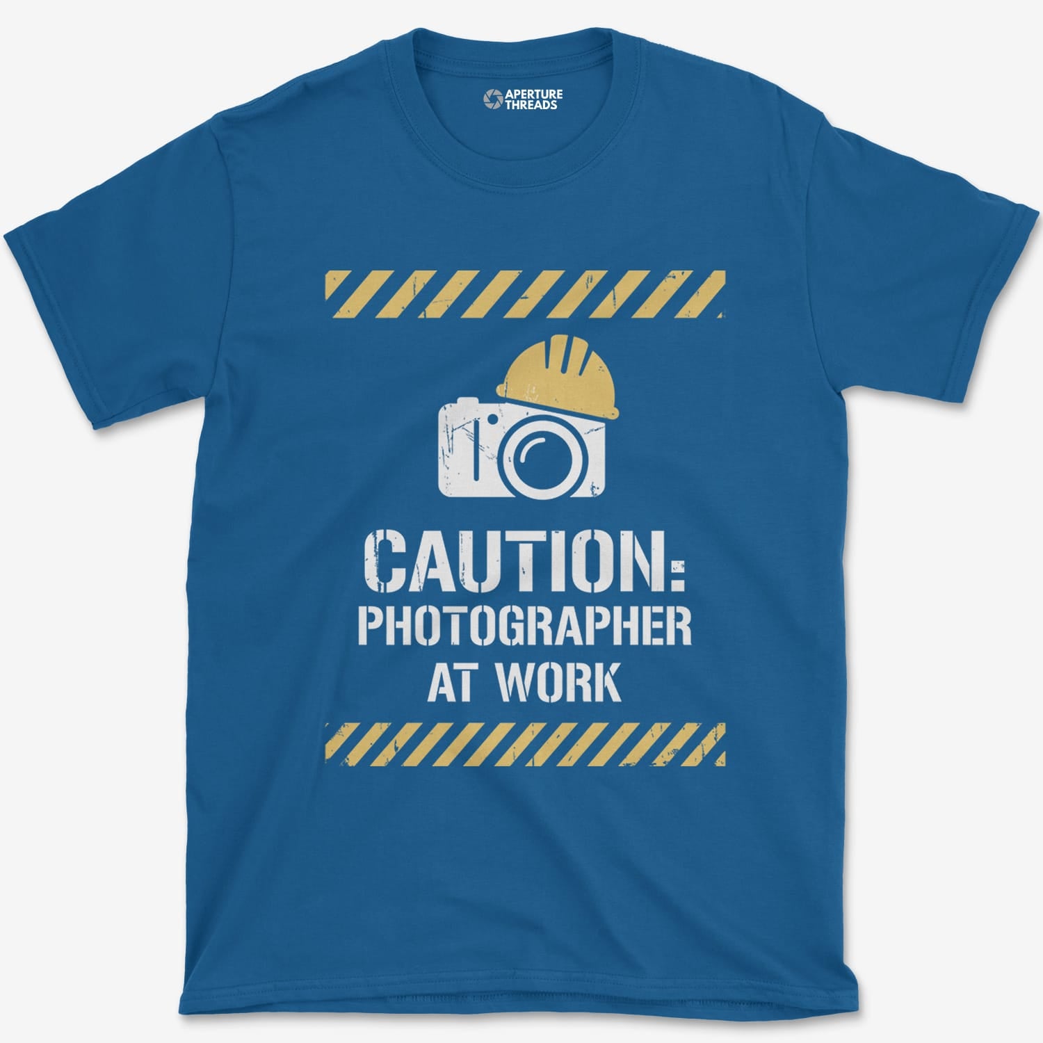 T-Shirt Royal / S Photographer at Work T-Shirt