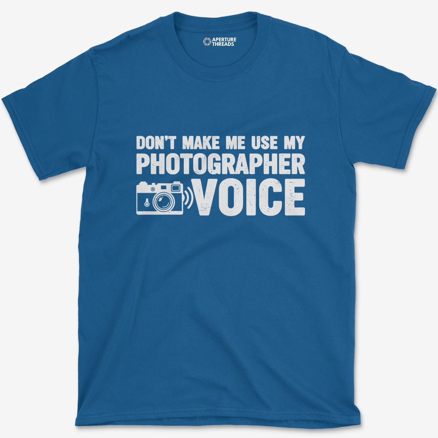 T-Shirt Royal / S Photographer Voice T-Shirt