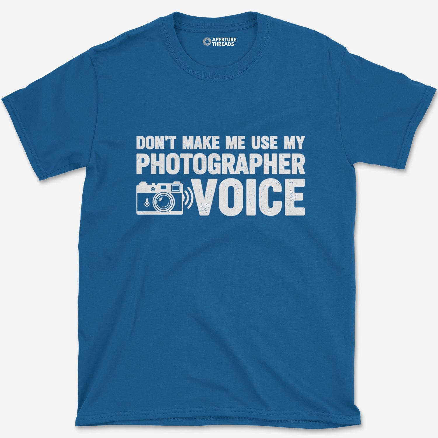 T-Shirt Royal / S Photographer Voice T-Shirt