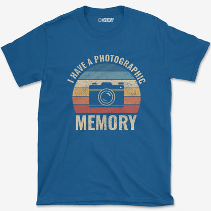 T-Shirt Royal / S Photographic Memory T-Shirt