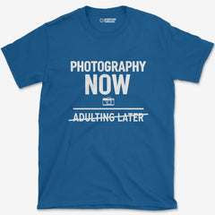 T-Shirt Royal / S Photography Now T-Shirt