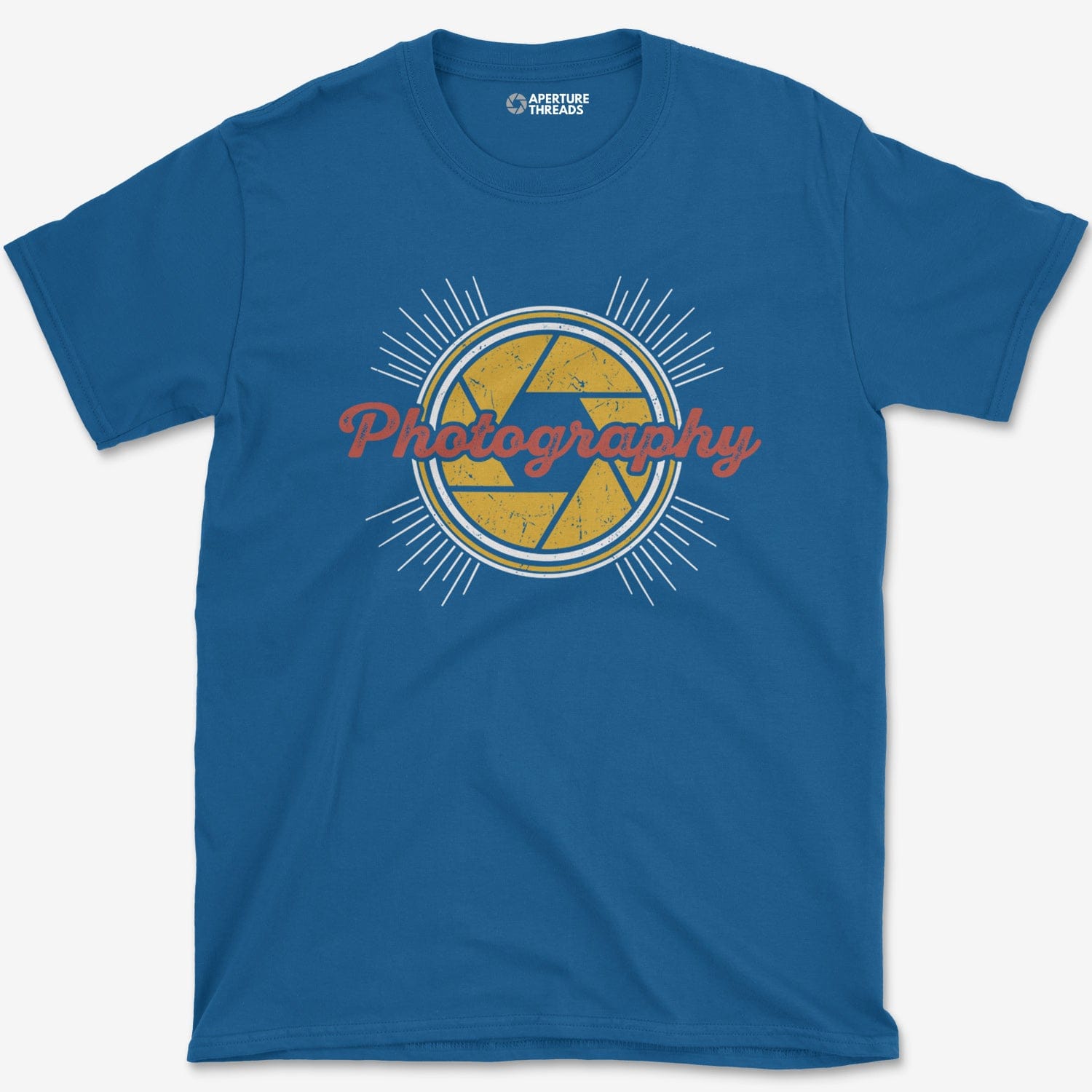 T-Shirt Royal / S Photography Retro T-Shirt