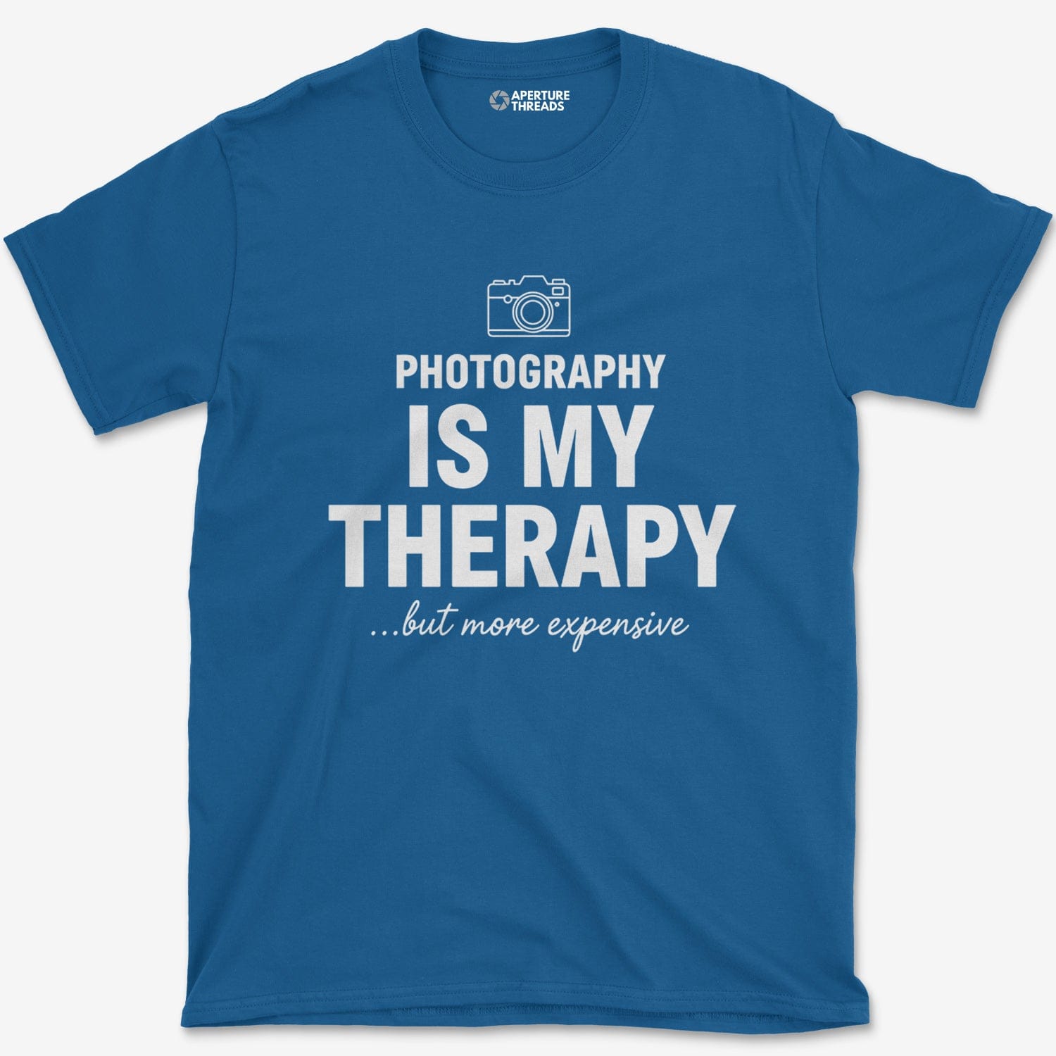 T-Shirt Royal / S Photography Therapy T-Shirt