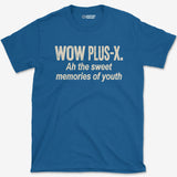 T-Shirt Royal / S Plus-X Memories T-Shirt