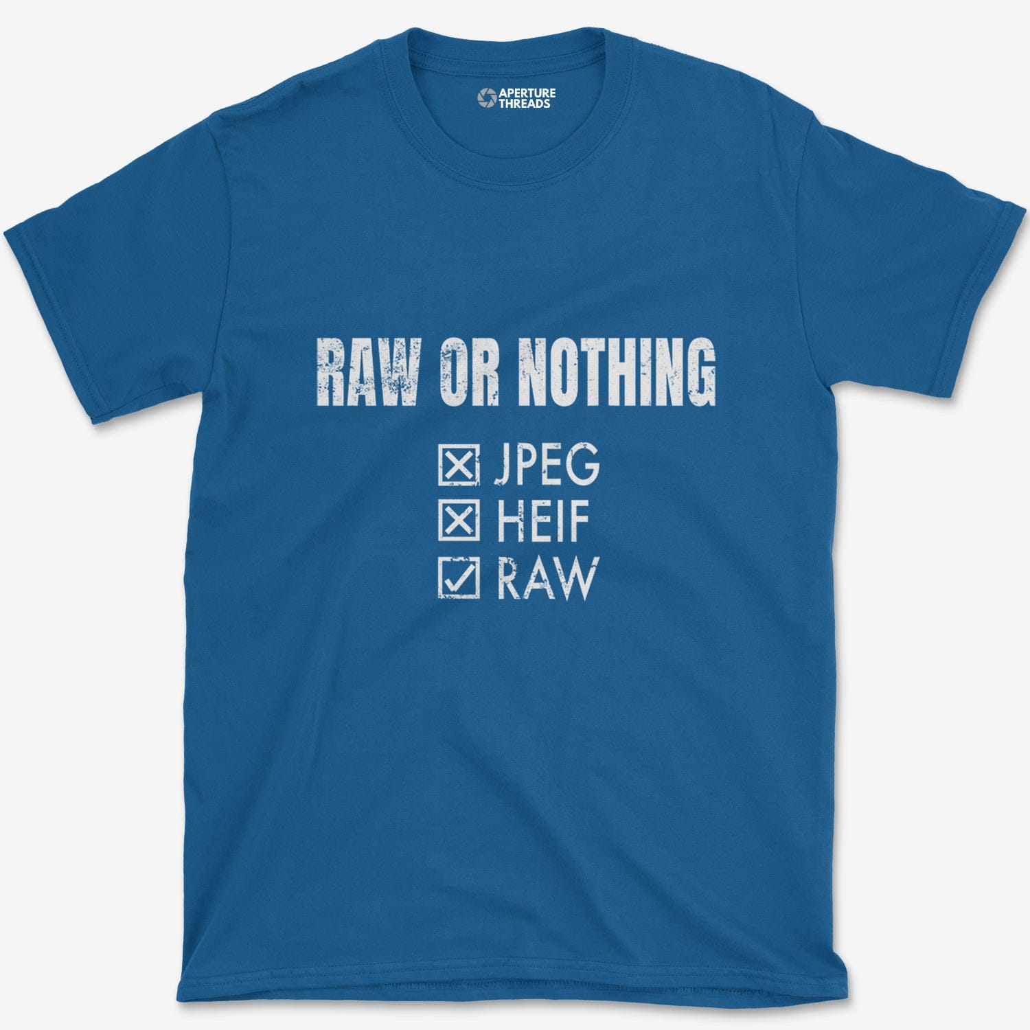 T-Shirt Royal / S RAW or Nothing T-Shirt