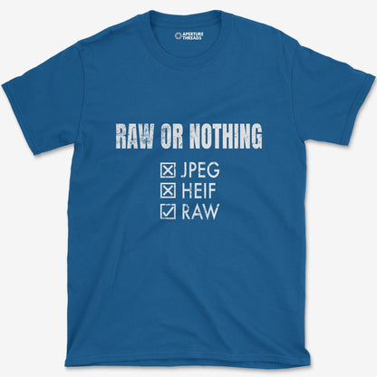 T-Shirt Royal / S RAW or Nothing T-Shirt