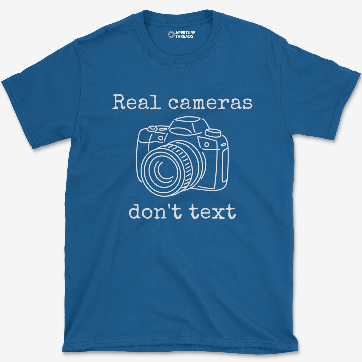 T-Shirt Royal / S Real Cameras T-Shirt