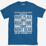T-Shirt Royal / S Right Place T-Shirt